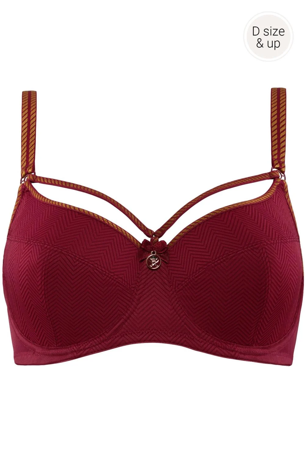Marlies dekkers Space Odyssey Balcony Bra, Cups D-F,355201 Rhubarb