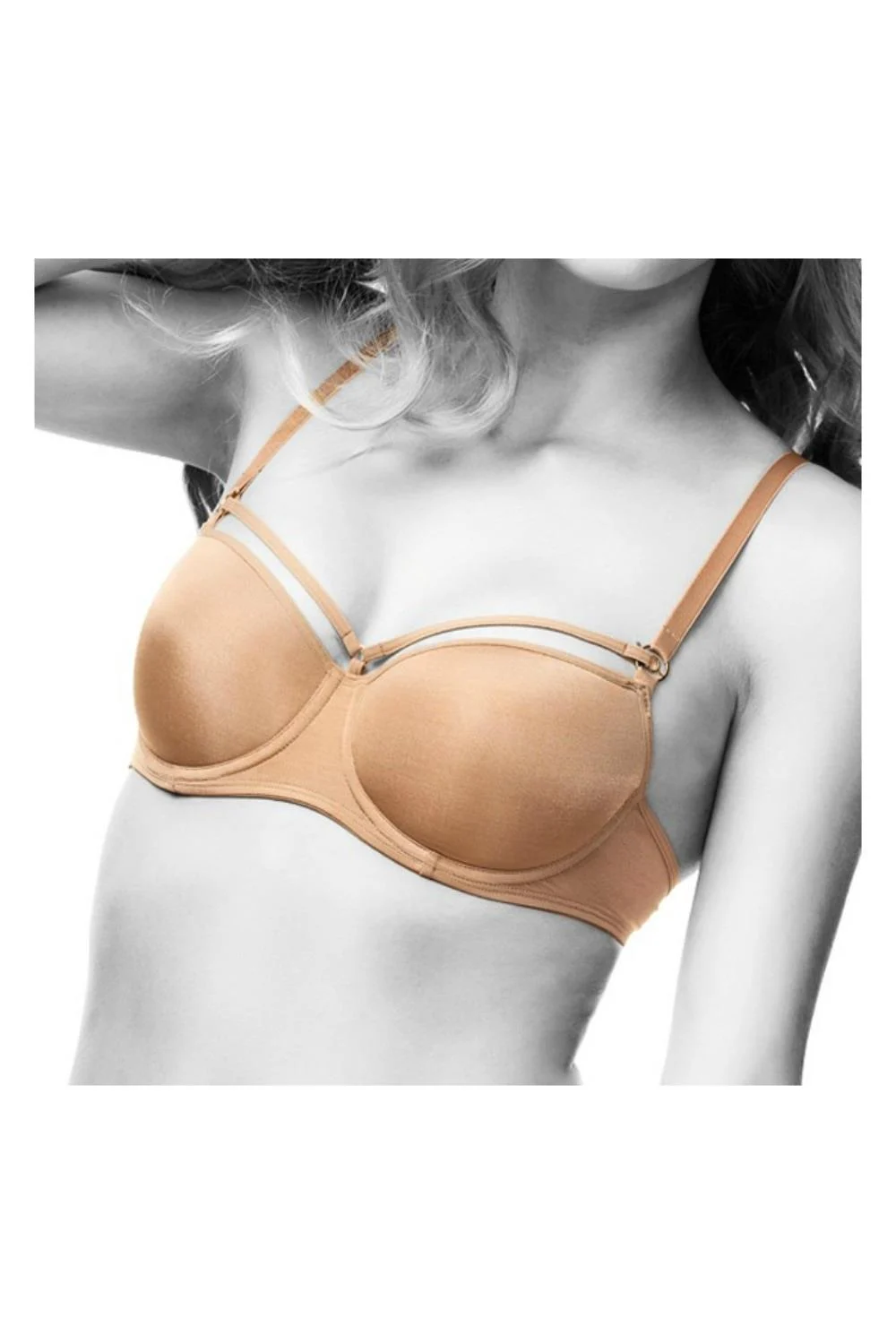 Marlies Dekkers Space Odyssey Balcony Bra, Cups D-F, Camel (171501)