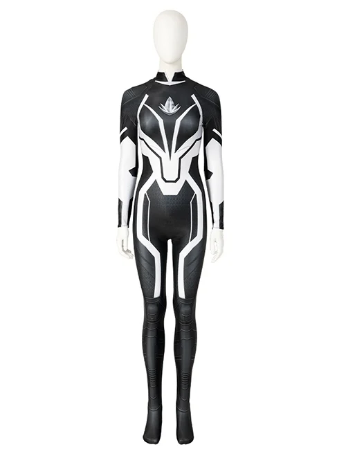 The Marvels Captain Marvel 2 Spectrum Monica Rambeau Halloween Cosplay Costume Bodysuit