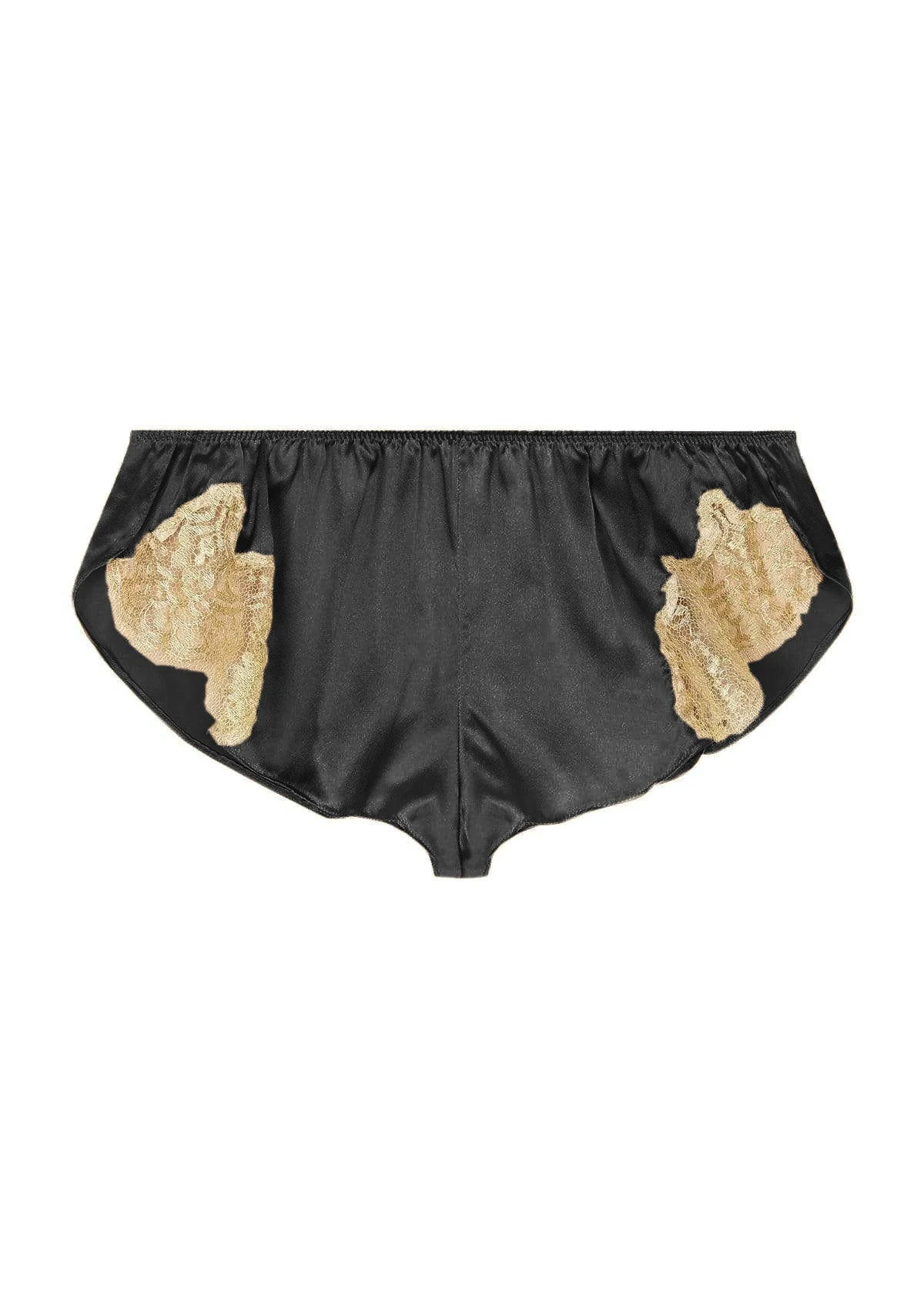 Mayfiar Black Silk Tap Pant