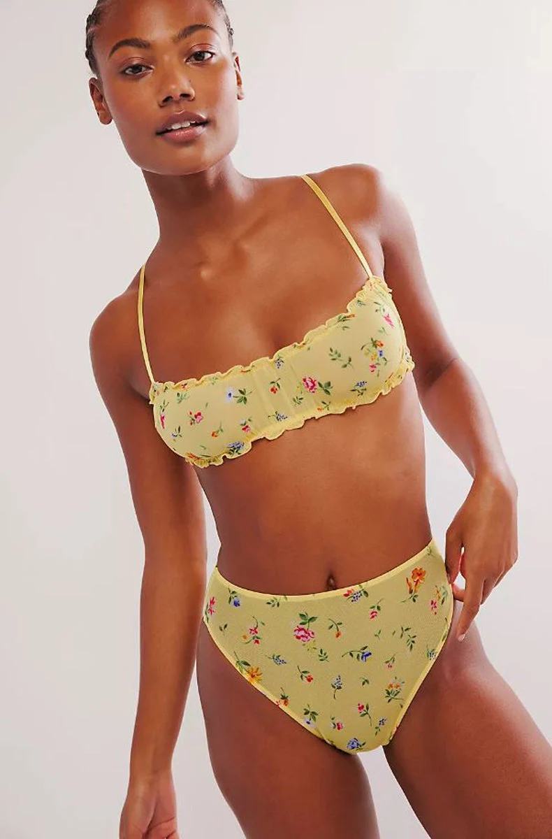 Meadow Sweet High Cut Brief
