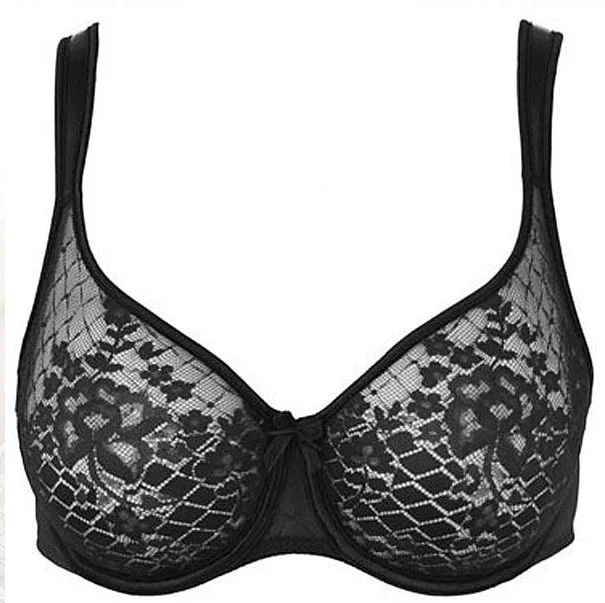 Melody Full-Cup Bra (Black)