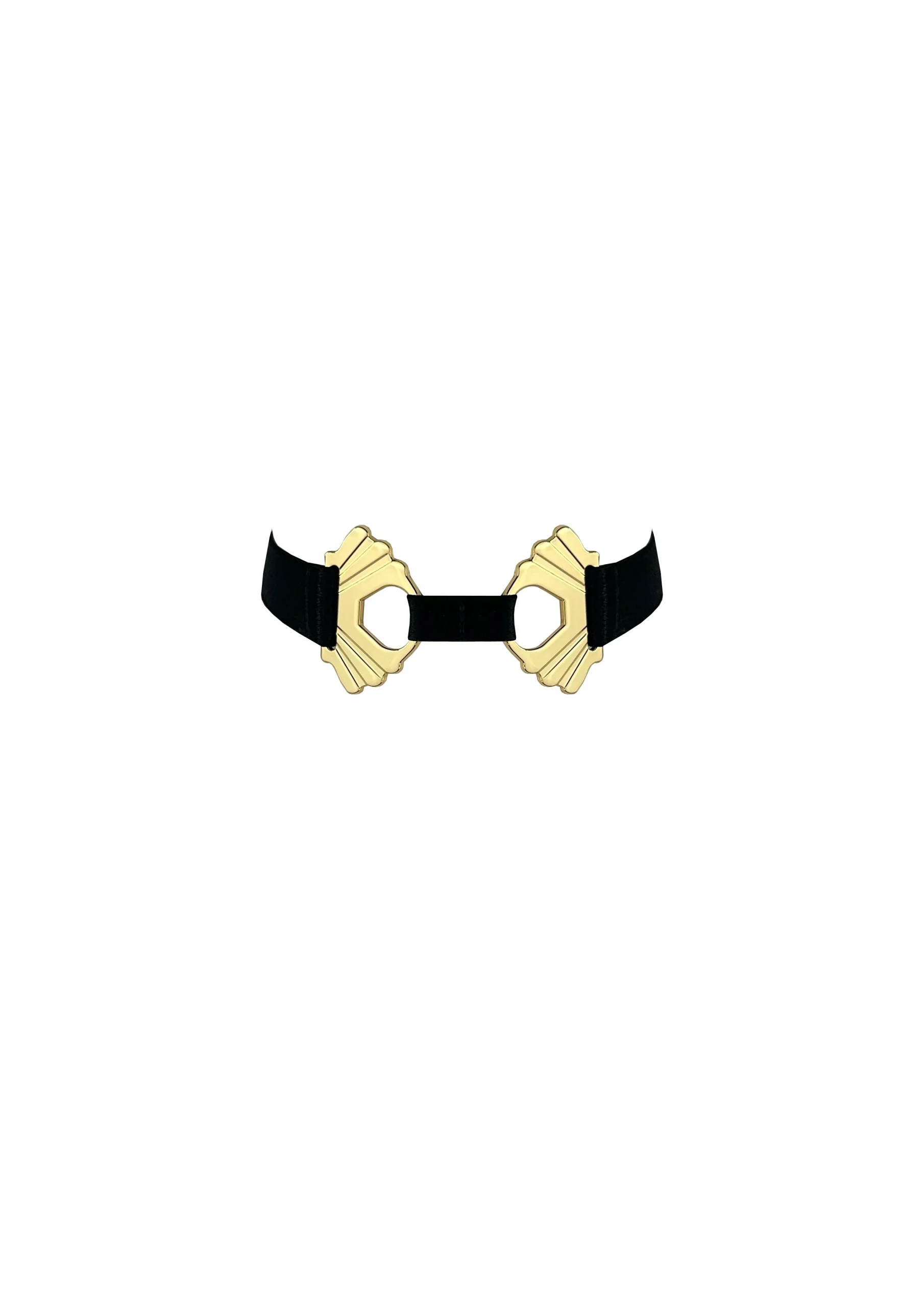 Melusina Black Strap Collar