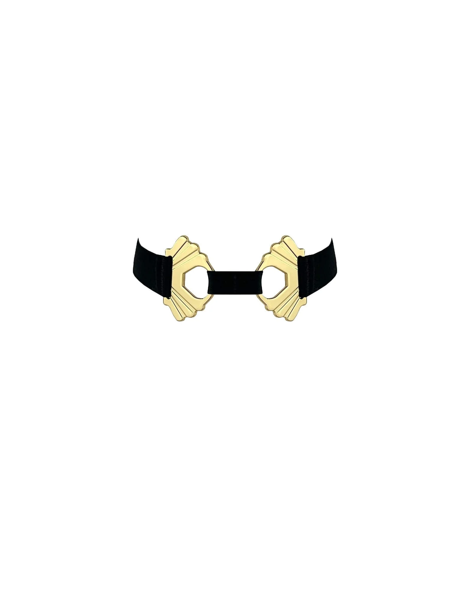 Melusina Strap Collar Black