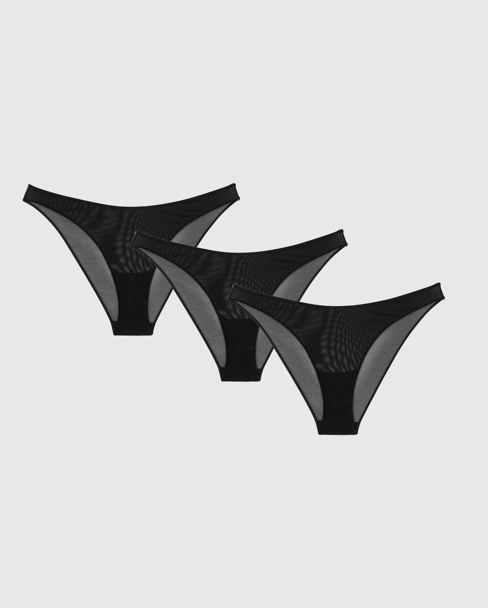Mesh Bikini Briefs 3-Pack