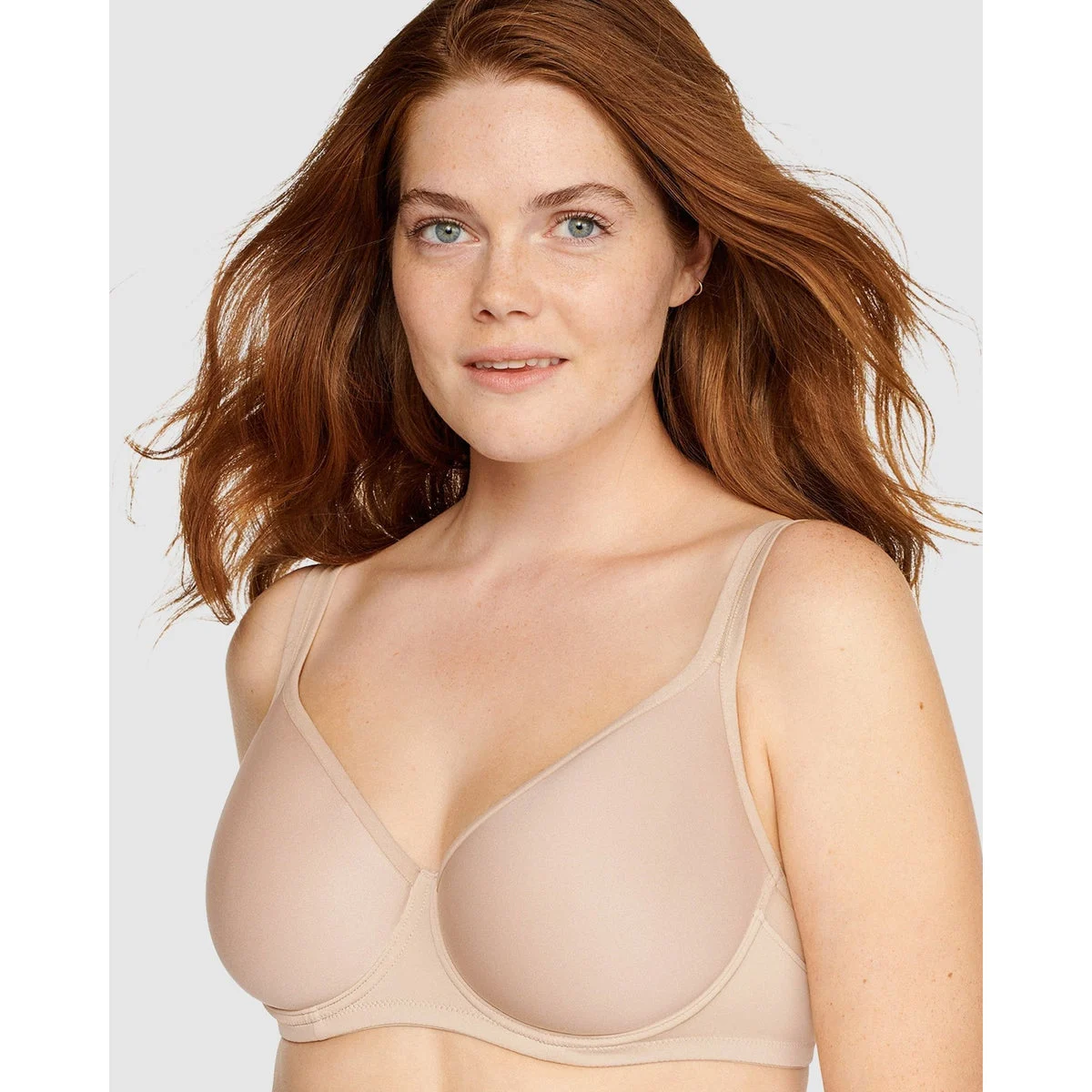 Mesh Detail Underwire Spacer Bra