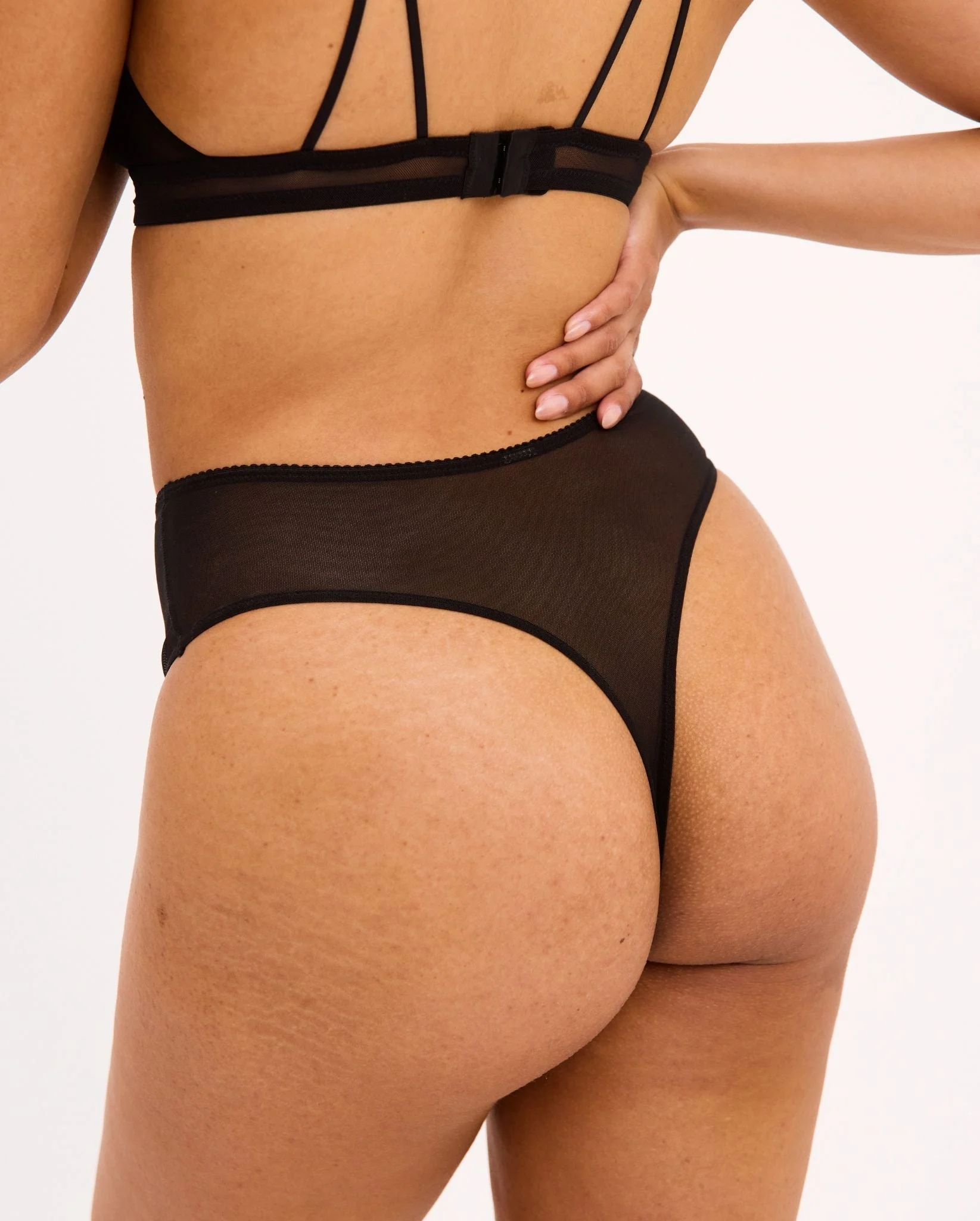 Mesh Highwaist Thong