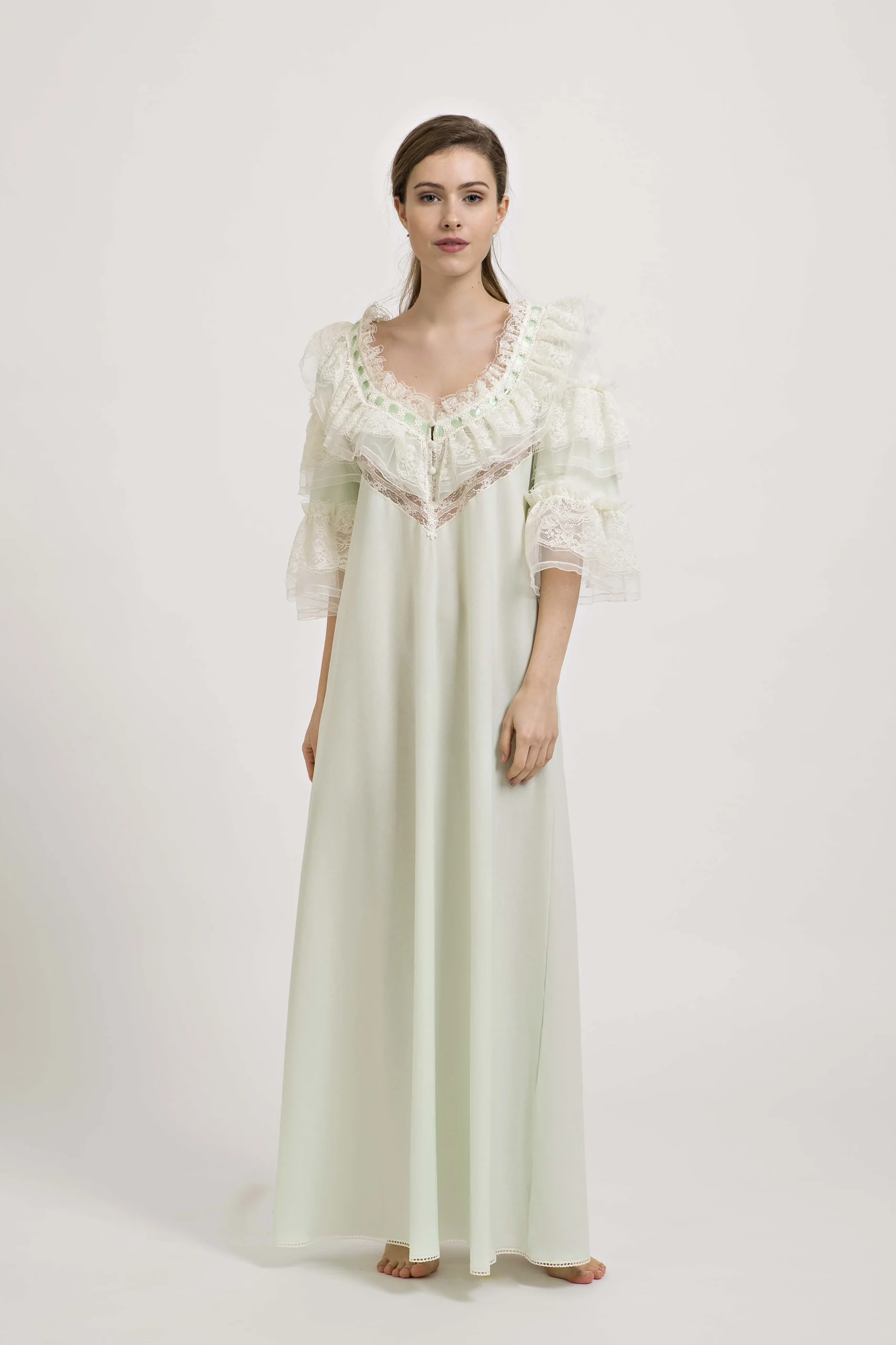 Michelle - Mussola Cotton Nightgown