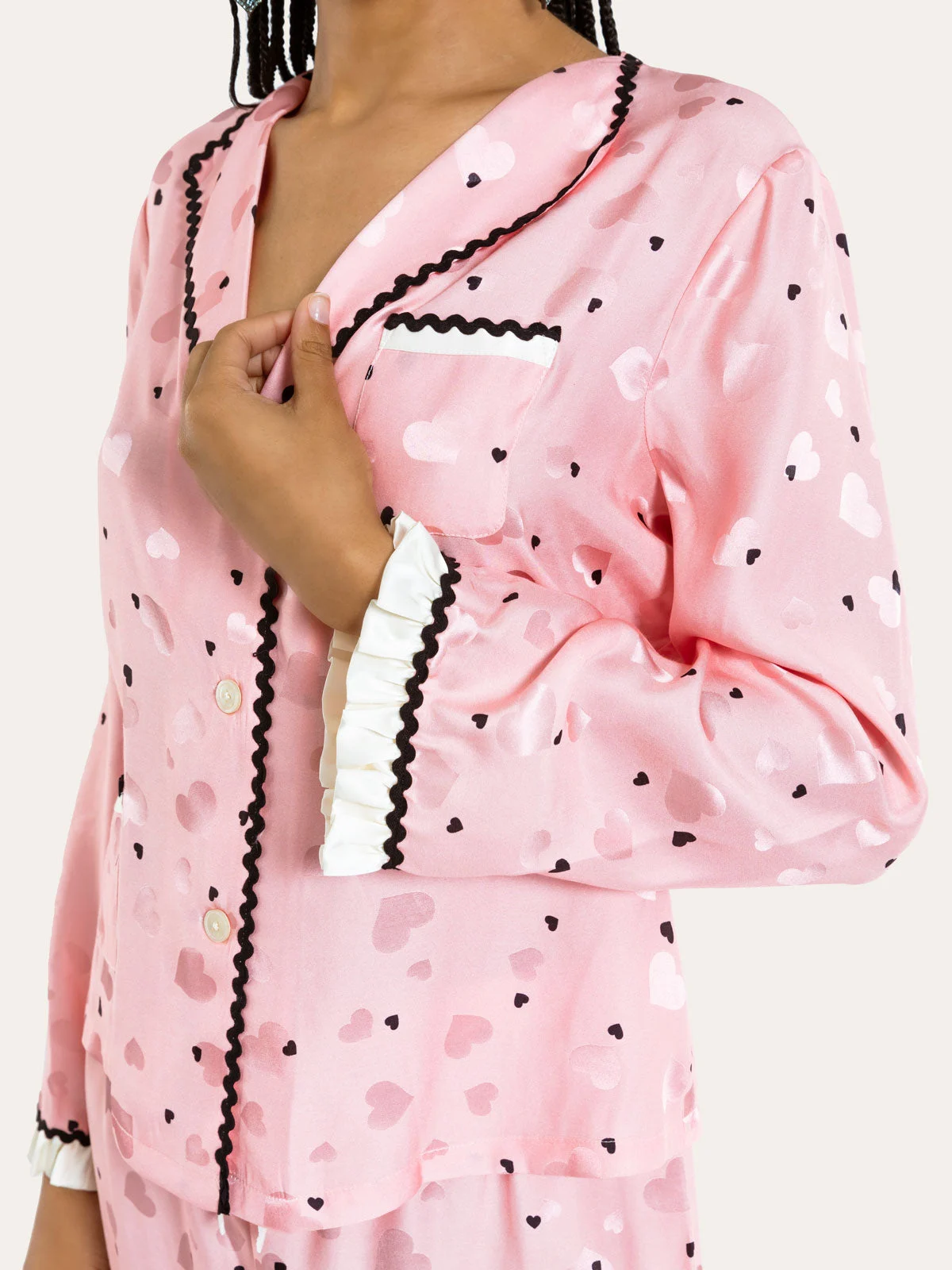 Mimi Top in Pretty in Pink