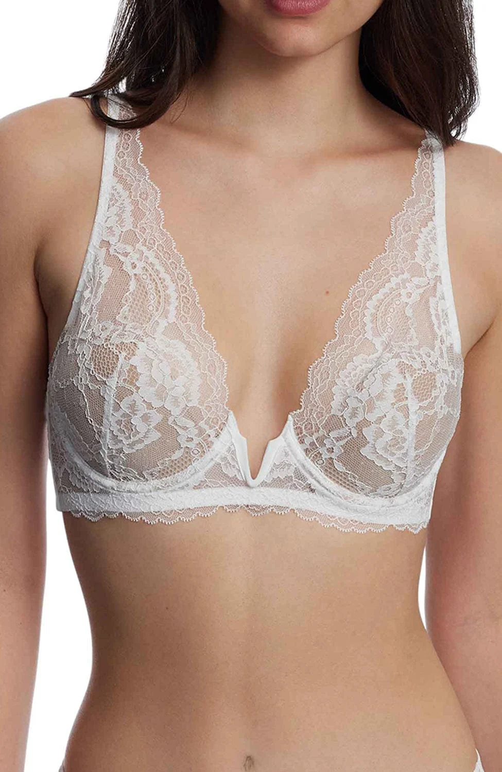 Minx V-Wire Plunge Lace Bra