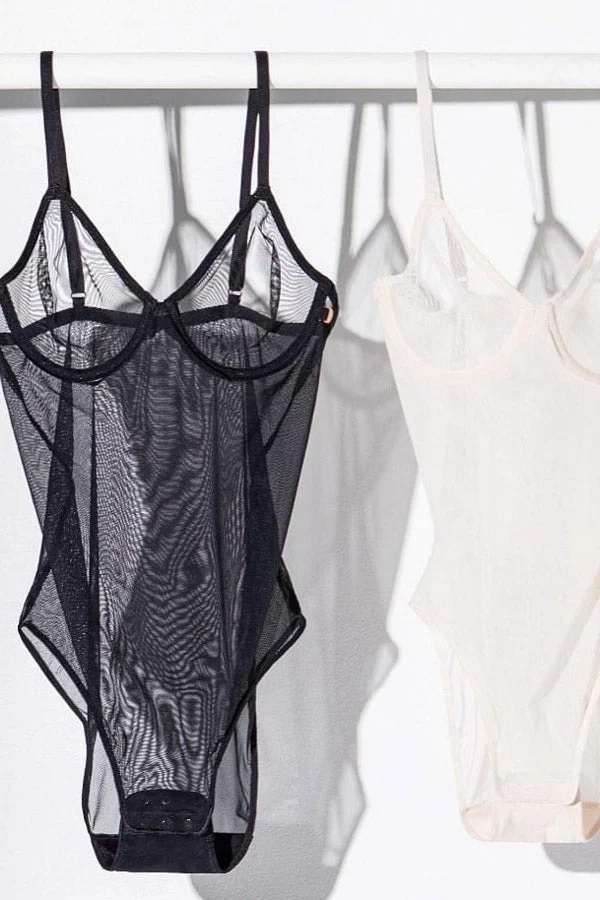 Modern Mesh Bodysuit | 14D