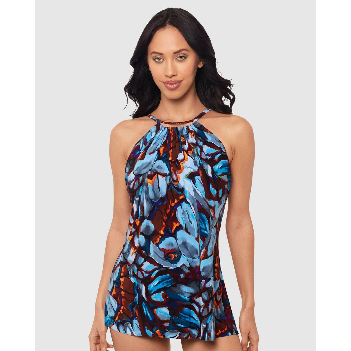 Monarch Parker Underwire High Neck 2-in-1 Convertible Swimdress