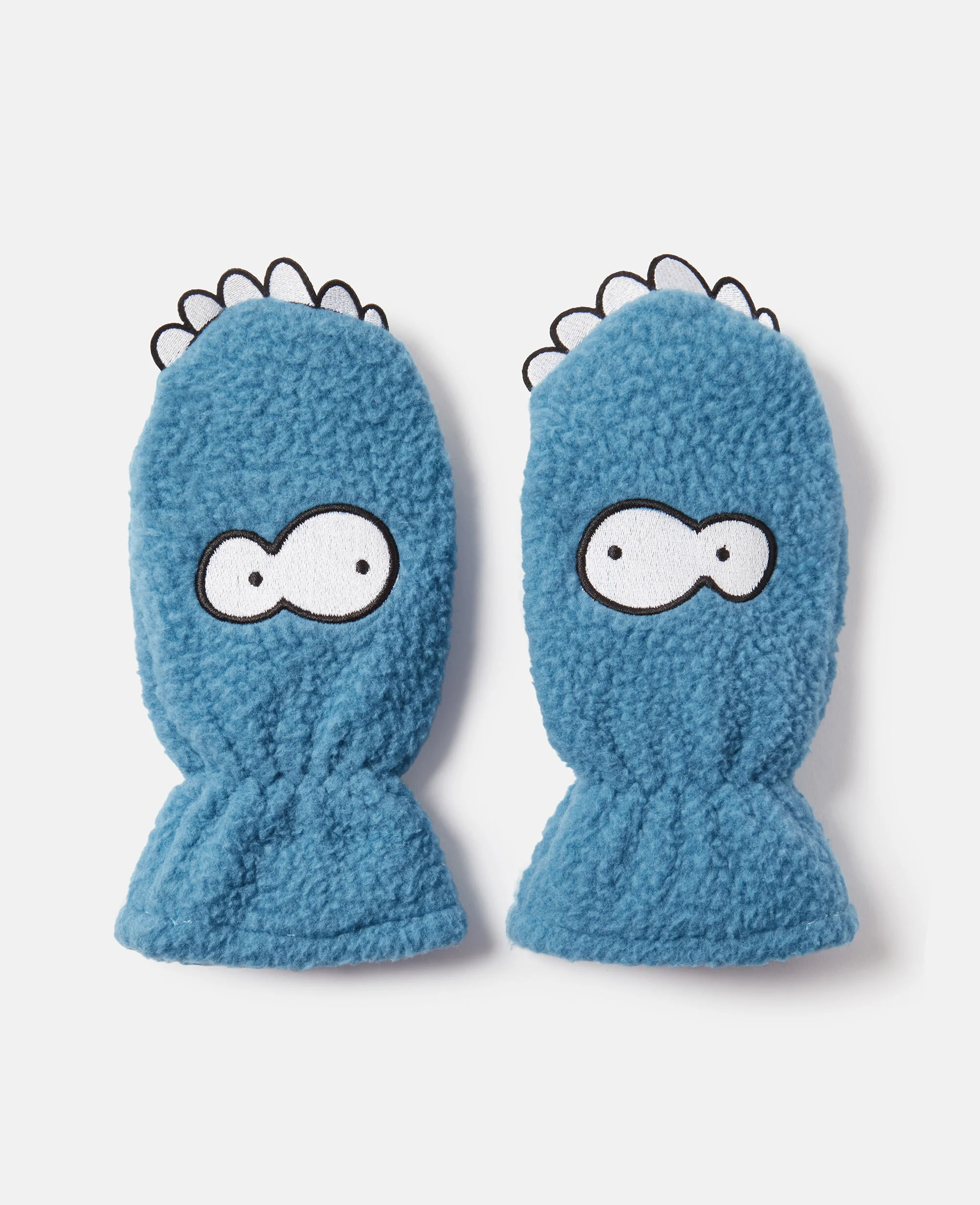 Monster Embroidered Mittens