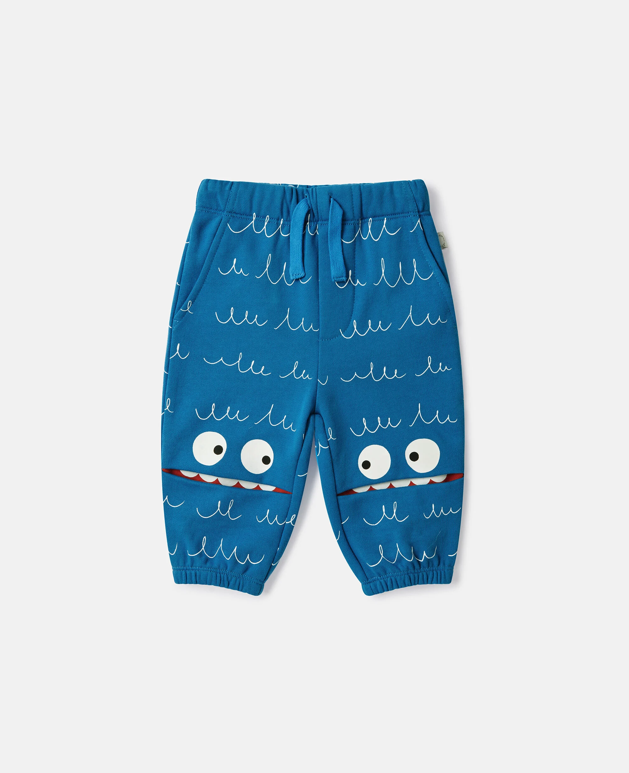 Monster Graphic Drawstring Joggers