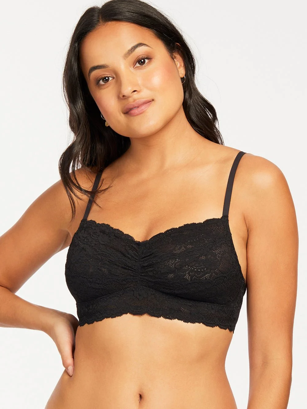 Montelle Cup-Sized Lace Bralette