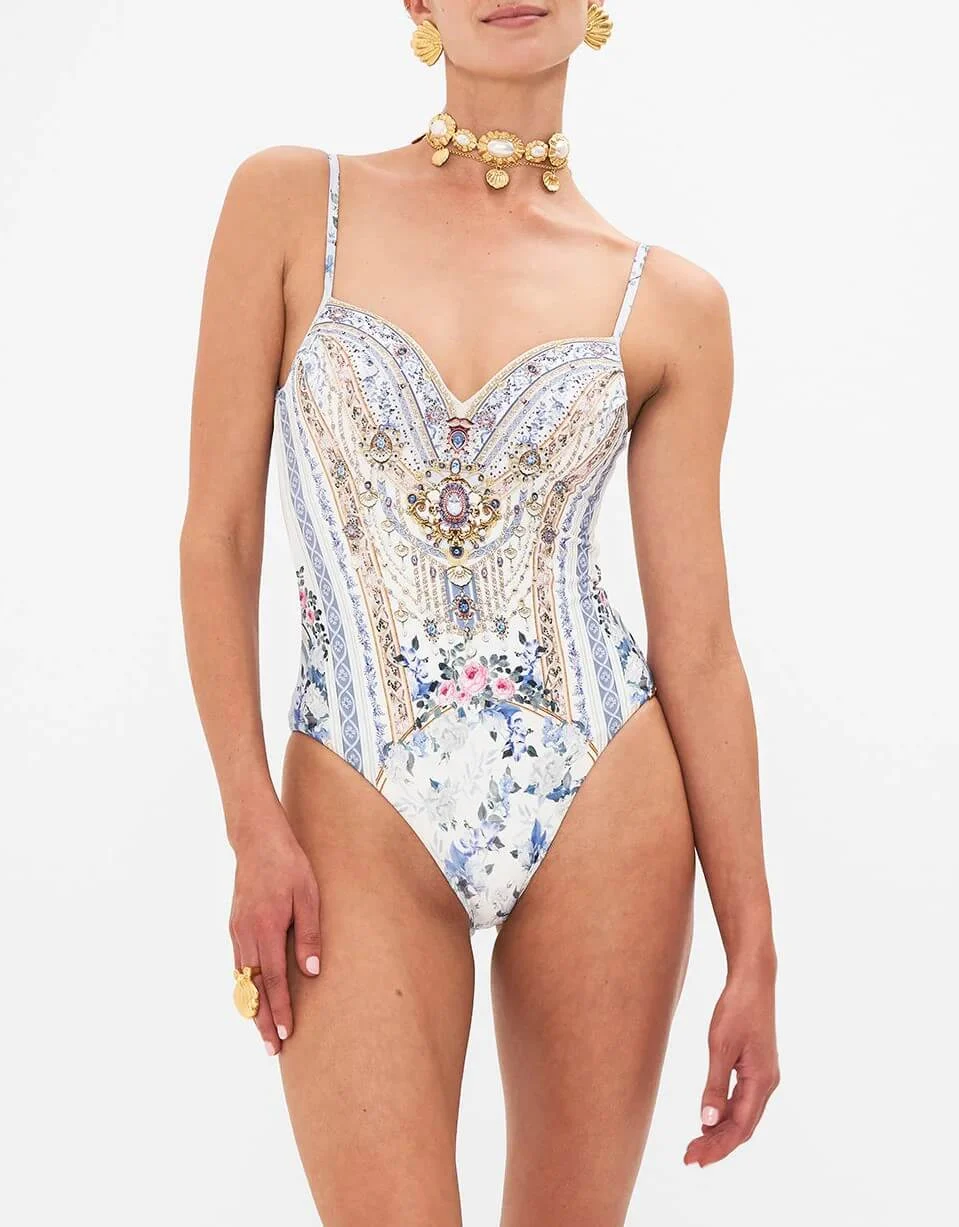 Moulded Underwire One Piece, Season of the Siren, C-D Cup