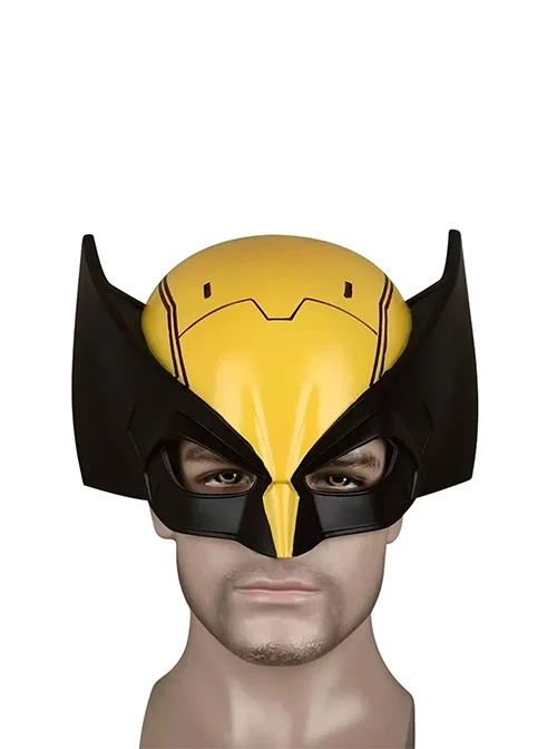 Movie Deadpool 3 James Howlett Wolverine Halloween Cosplay Accessories Latex Helmet