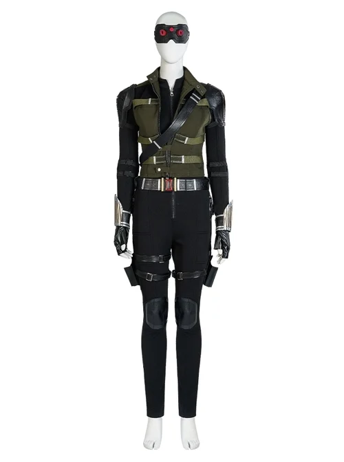 Movie Thunderbolts Yelena Belova Halloween Cosplay Costume Set Without Shoes Without Prop Guns