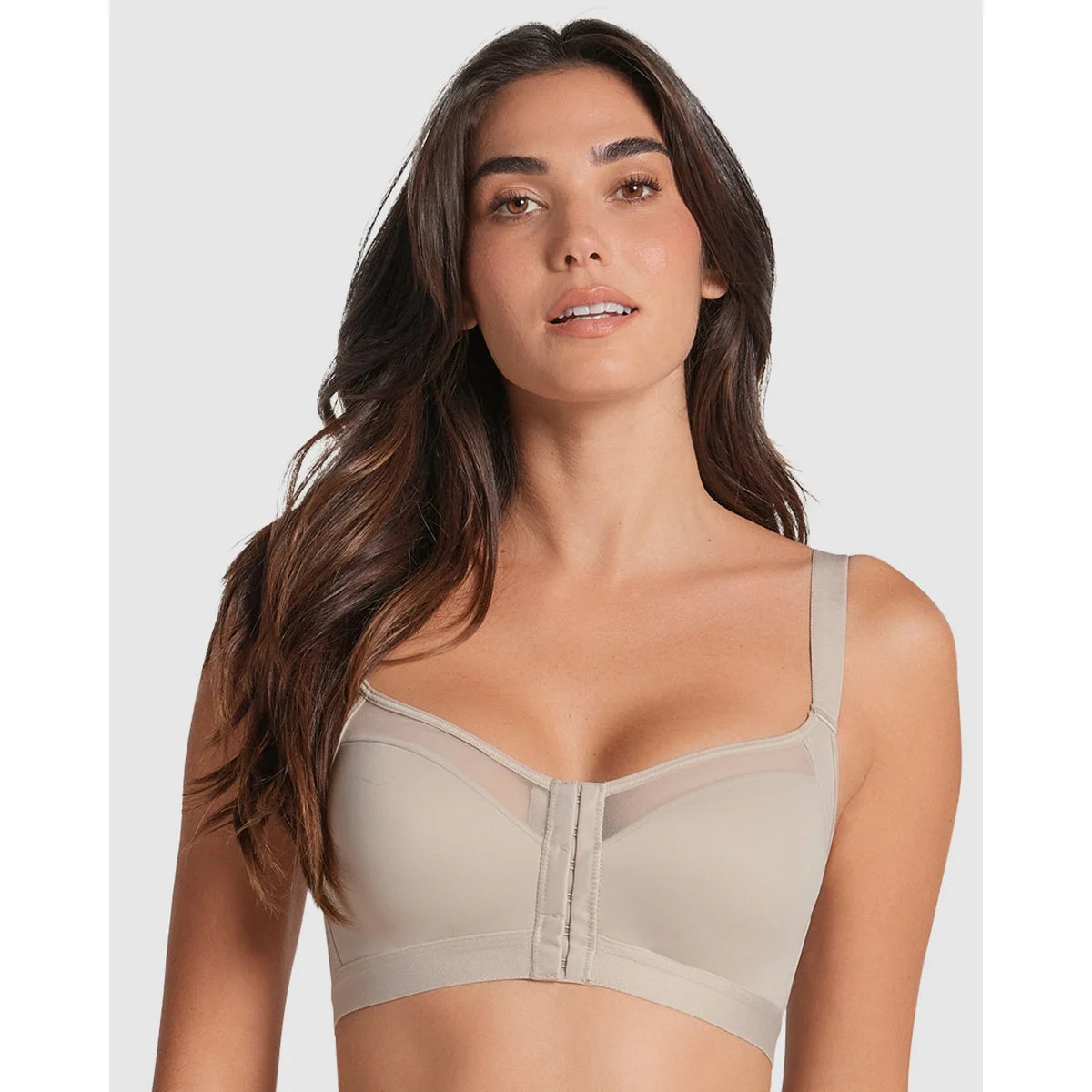 Multi/Benefit Posture Corrector Wireless Front Open Bra