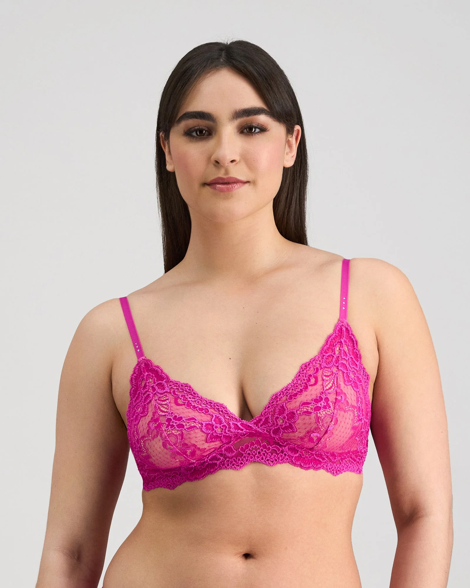 My Fit Lace Wire Free Bra
