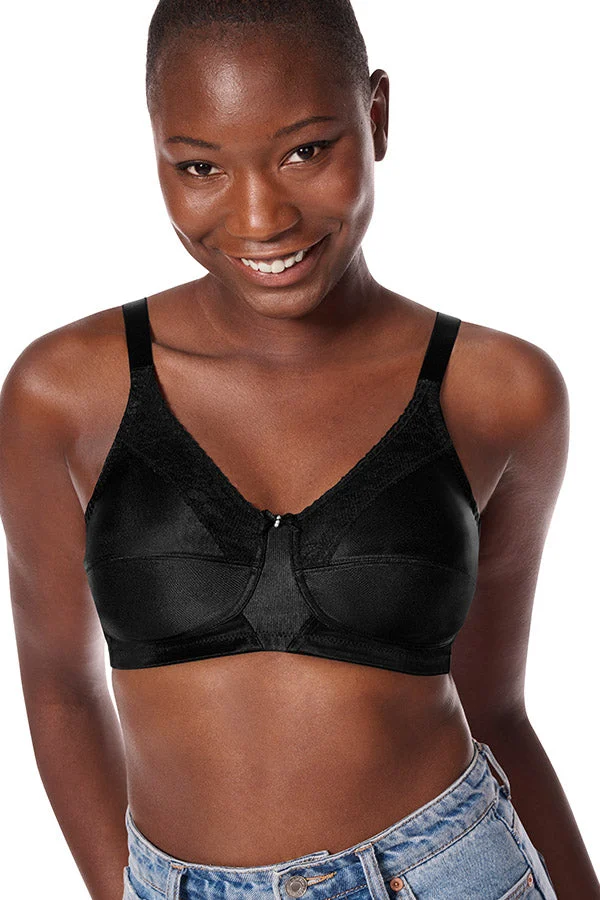 Nancy Soft Cup Bra - Black