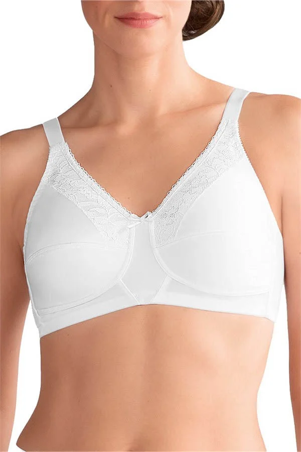 Nancy Soft Cup Bra - White