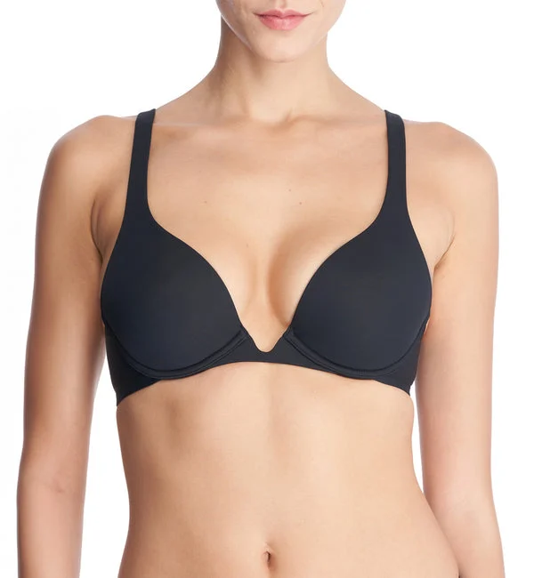 Natori Verge Convertible Plunge Contour Underwire Bra (722326) - Black