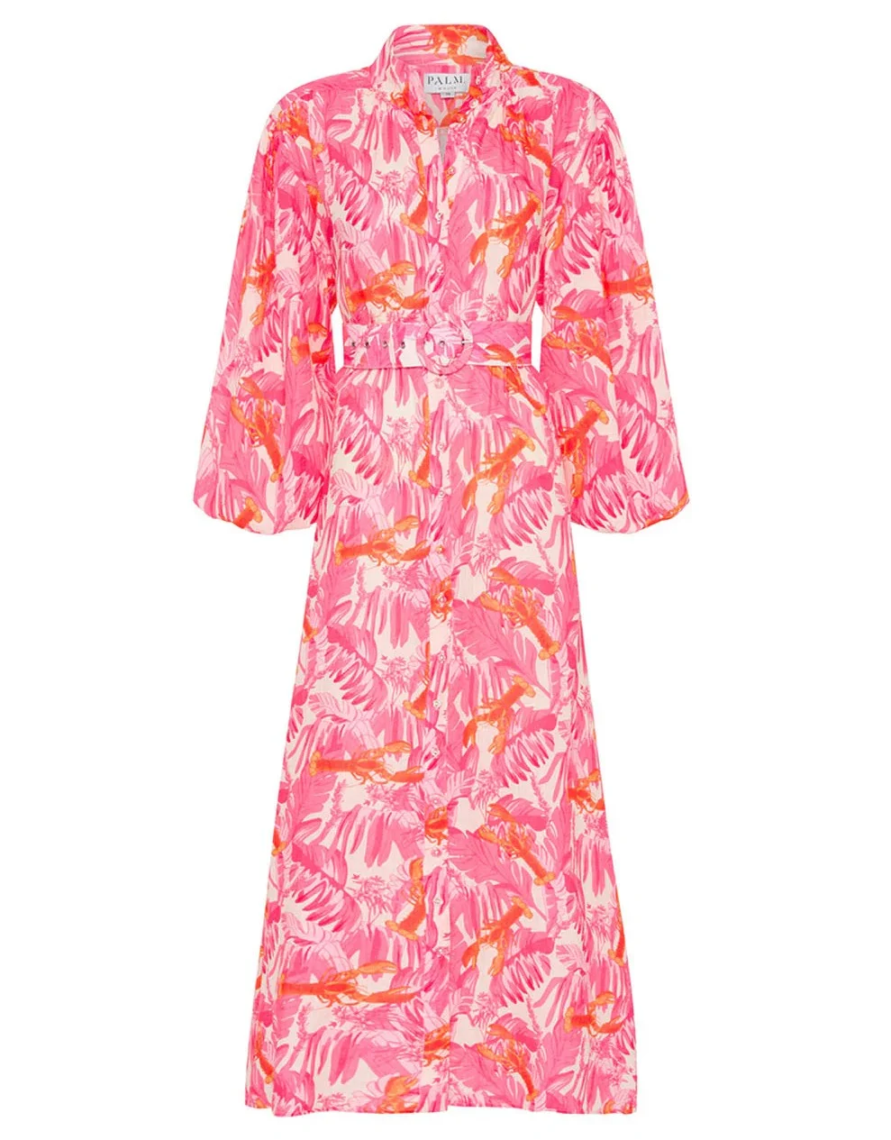 Noddy Dress Pink Lobster