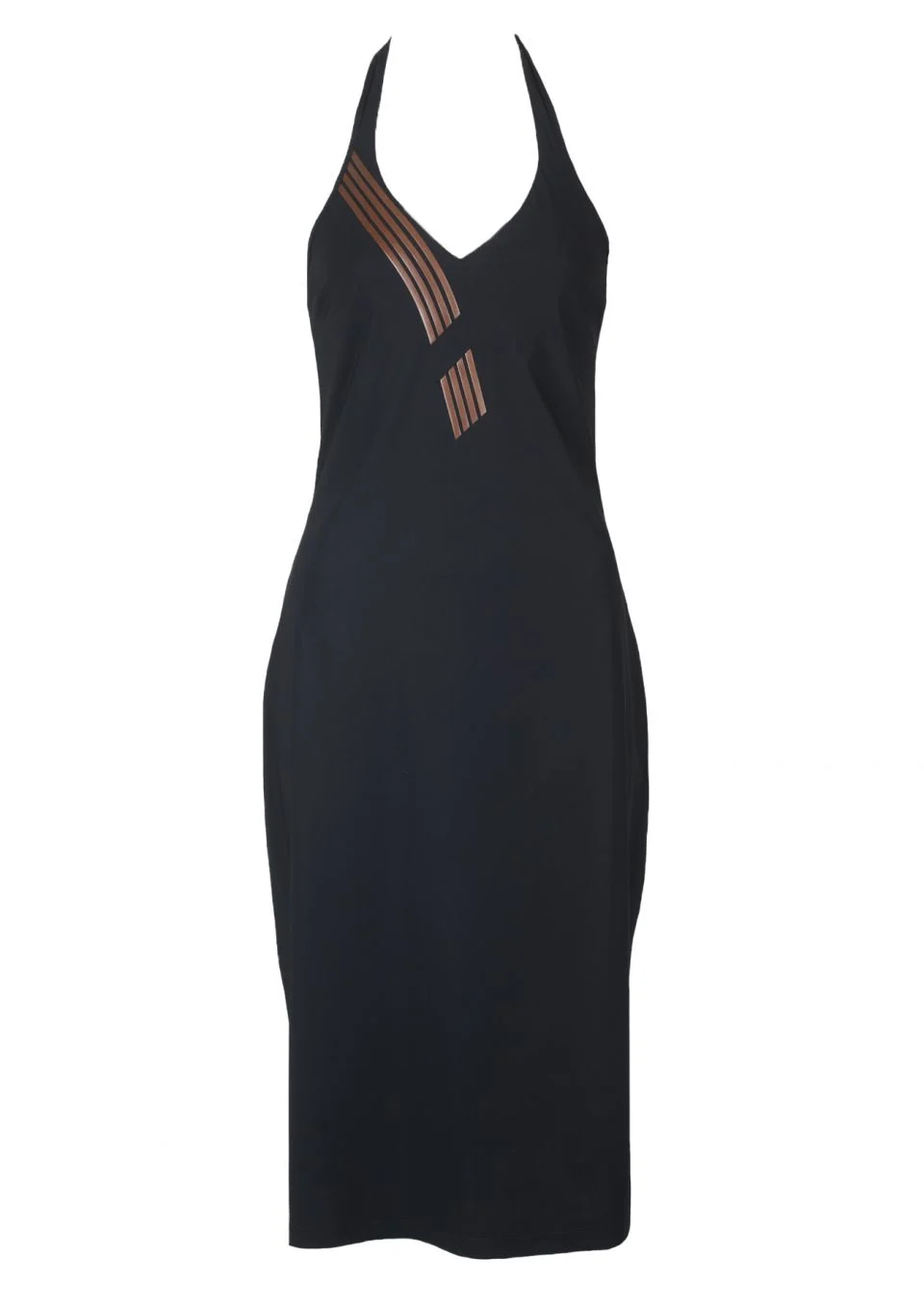 Noir Halter Beach Dress