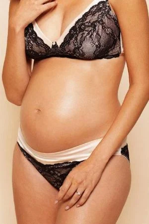 Nougatine Maternity Brief