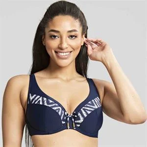 Oceana Plunge Bikini Top