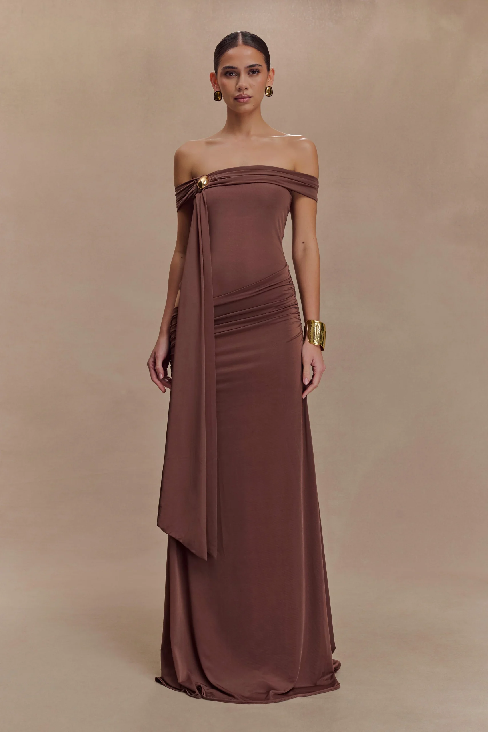 OliverFINAL SALESlinky Maxi Dress - Chocolate