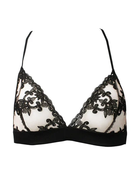 Onyx Boudoir Bra