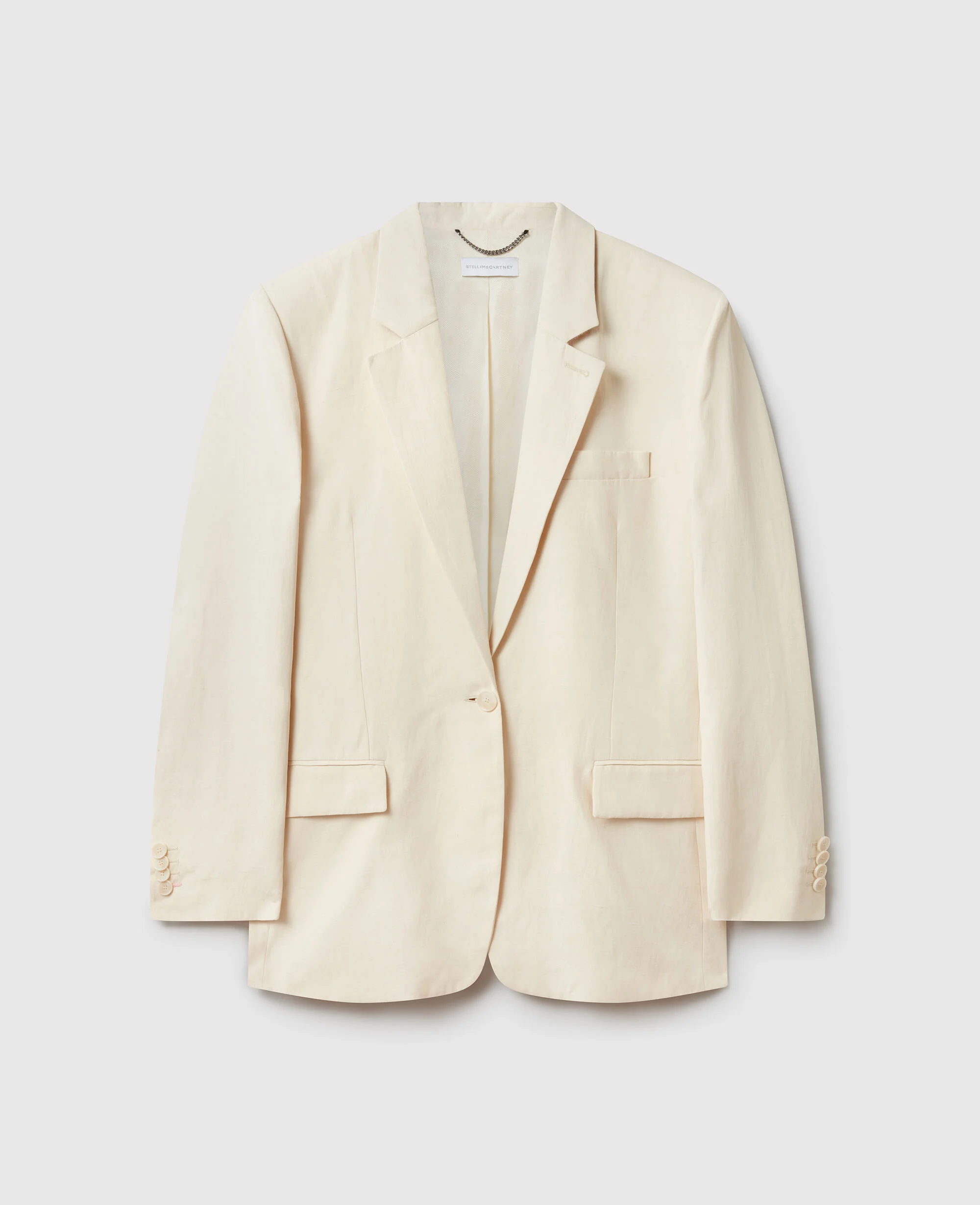 Oversized Single-Breasted Blazer