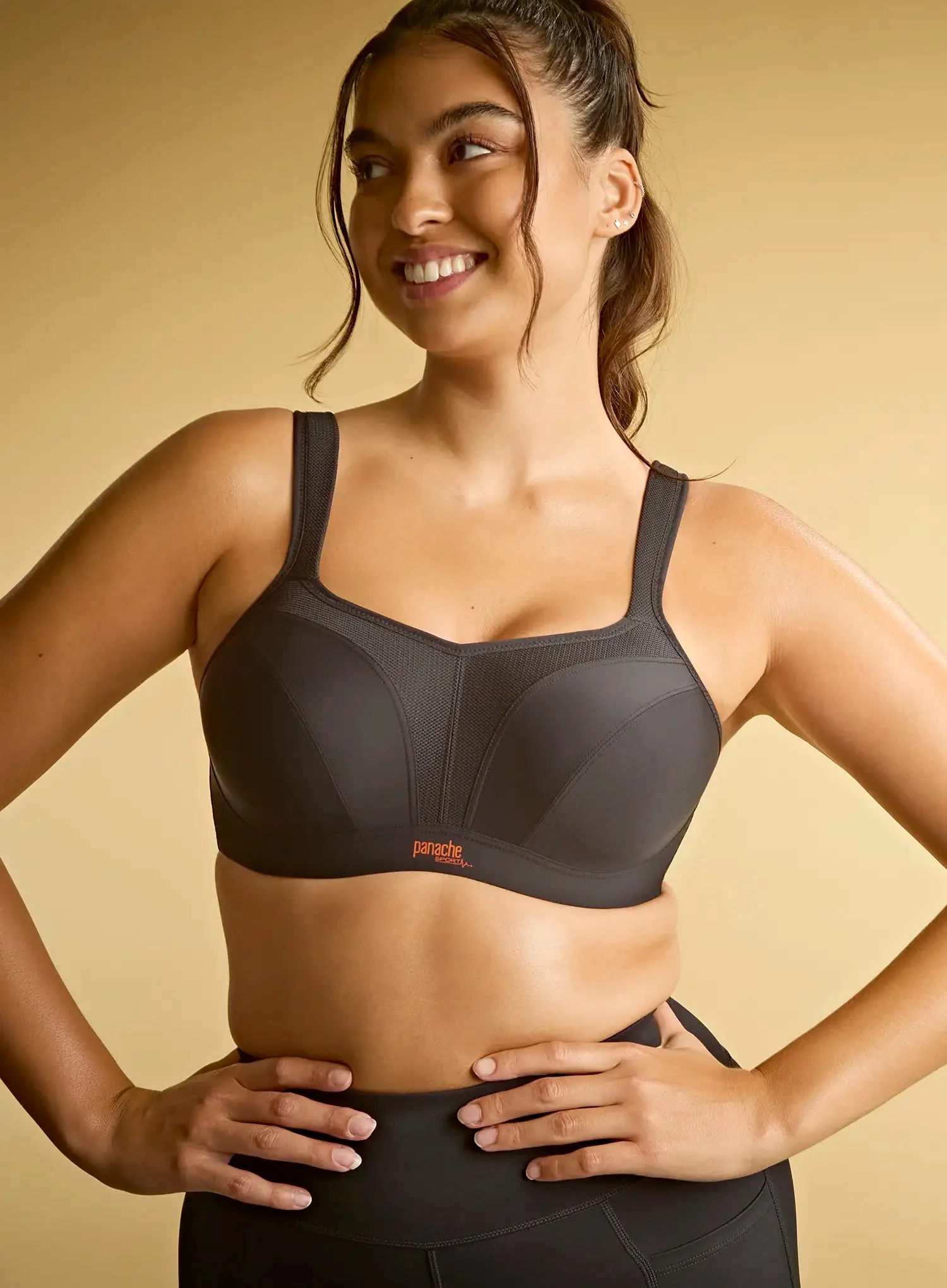 Panache Sport: Power Moulded Sports Bra Black