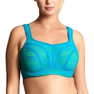 Panache Sports Bra Teal/Lime