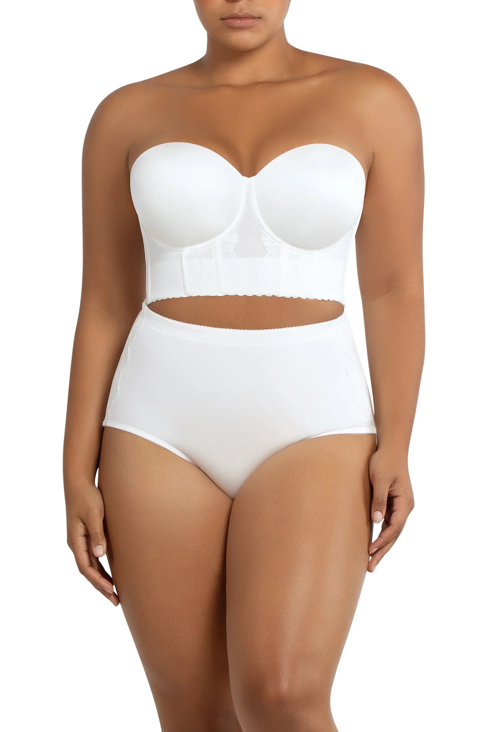 Parfait Elissa Lace-Trimmed Bustier