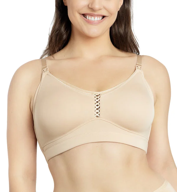 Parfait Erika Seamless Wire-Free Nursing Bra (P58611) - Bare