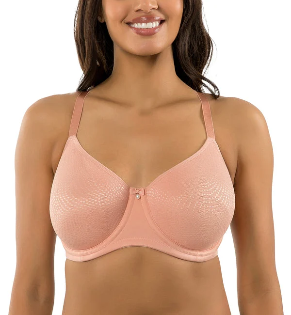 Parfait Pearl Seamless Minimizer Underwire Bra (P60921) - Peach Beige