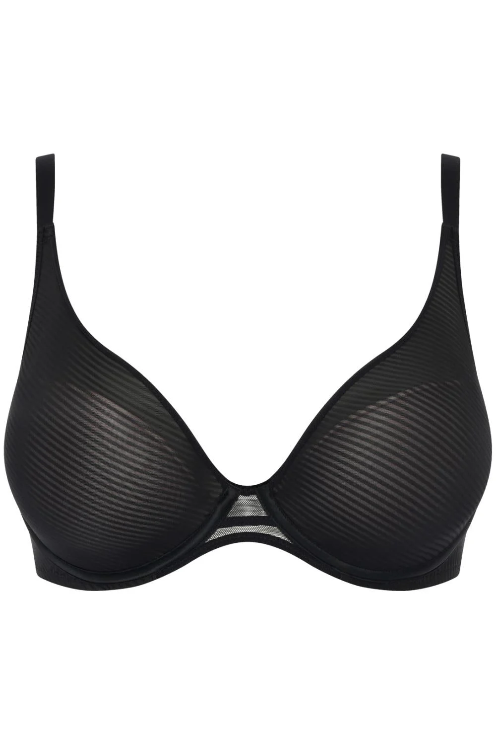 Passionata NAIS Plunge T-shirt Bra, Black (P48H9)