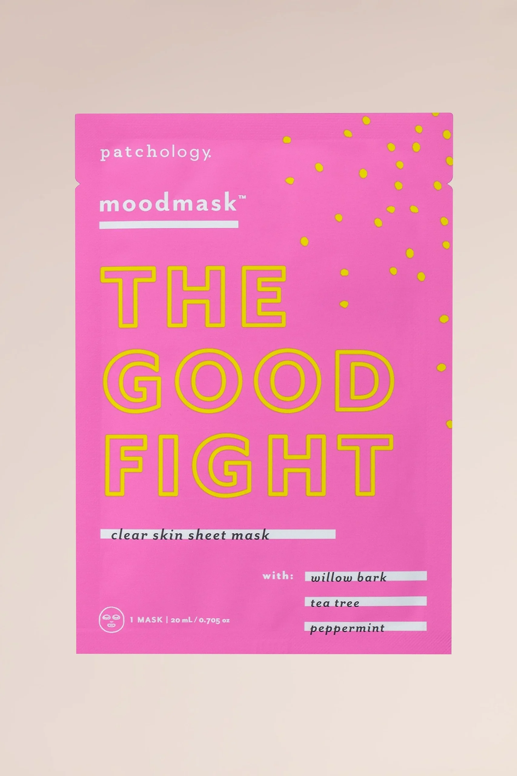 Patchology Moodmask The Good Fight Sheet Mask