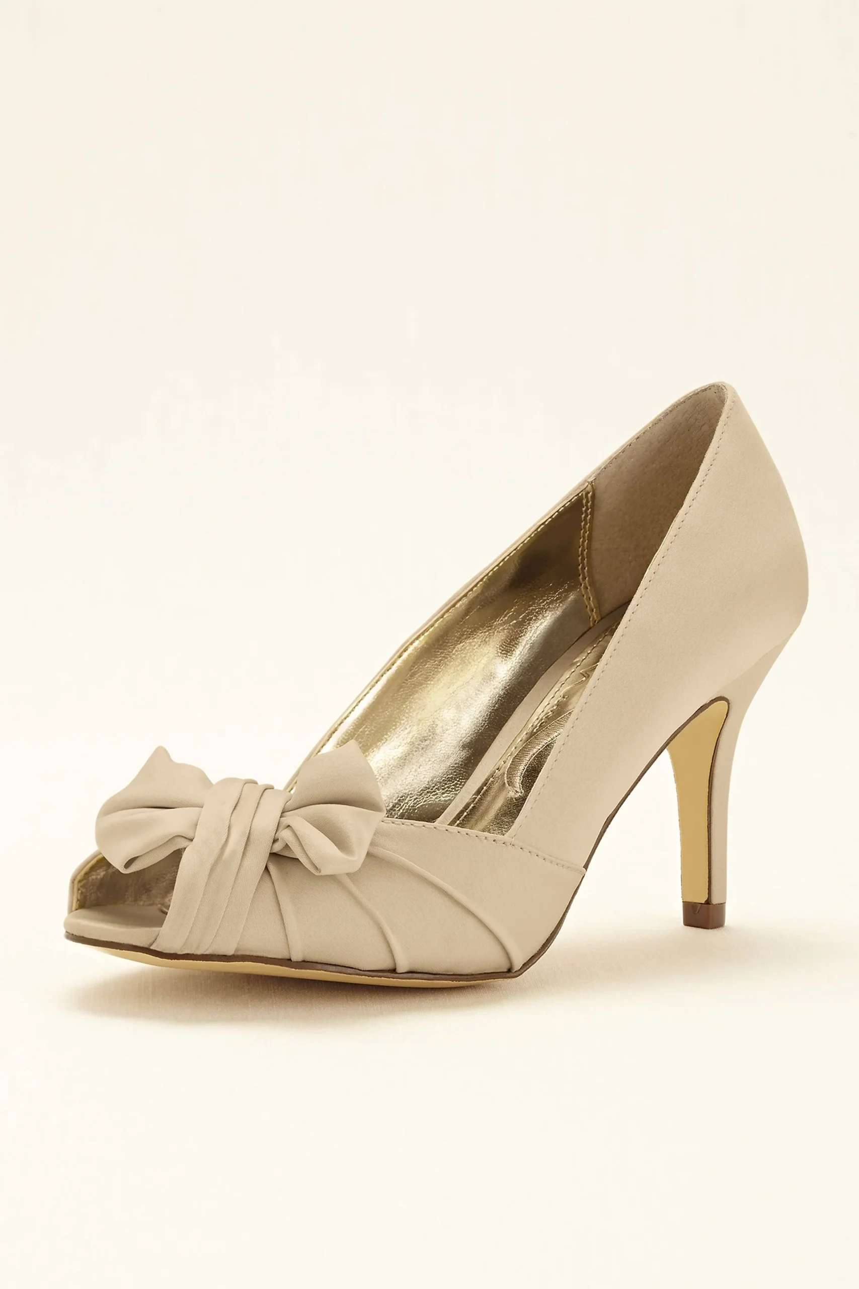 Peep Toe Pump with Bow by Nina