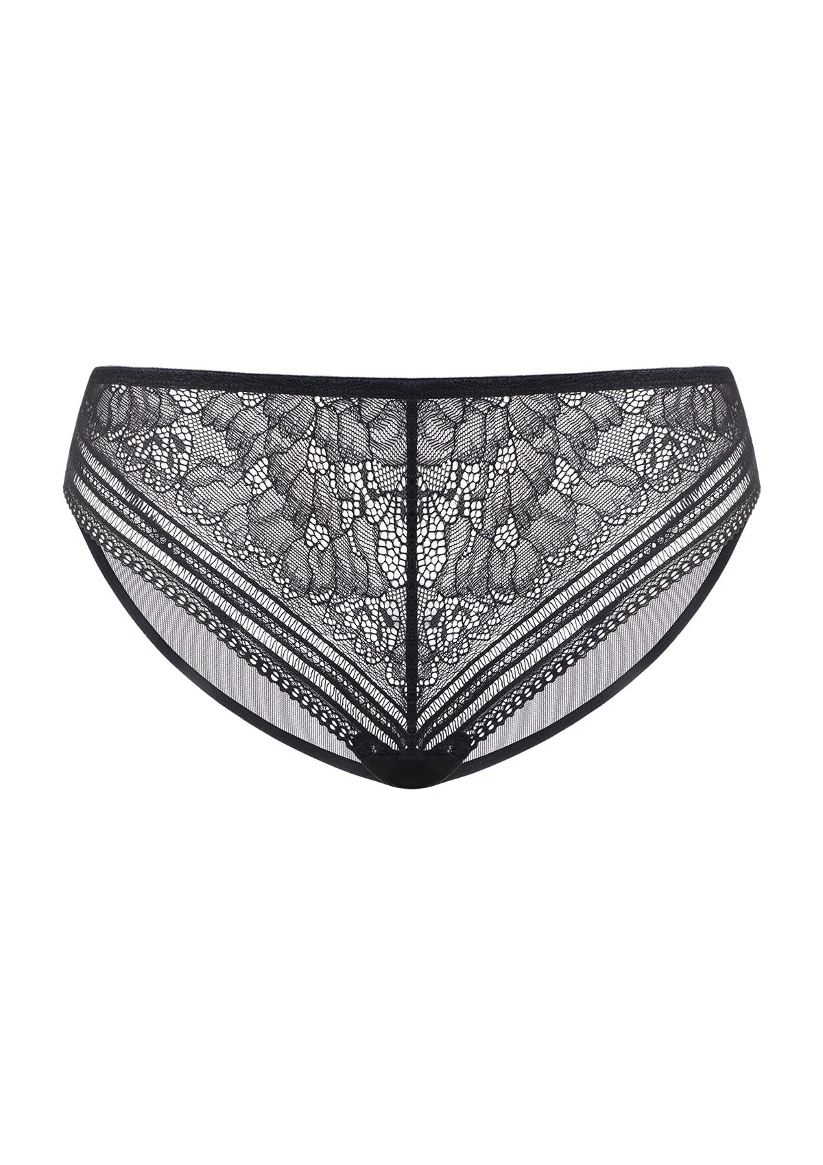 Peony Mid-rise Lace Bikini Underwear
