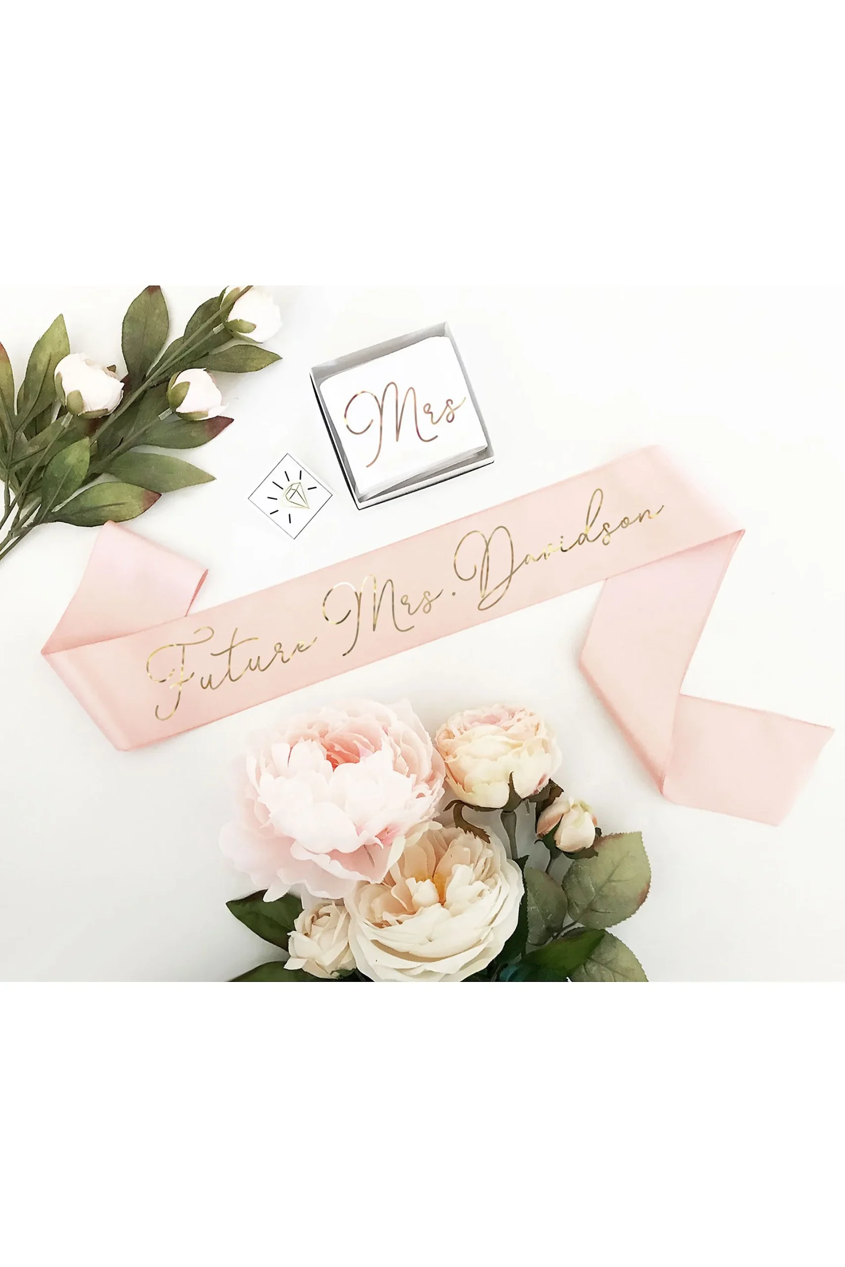 Personalized Future Mrs Sash