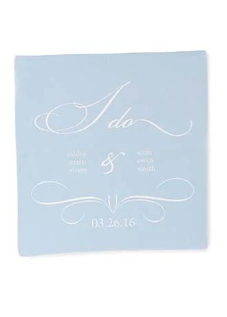 Personalized I Do Hanky