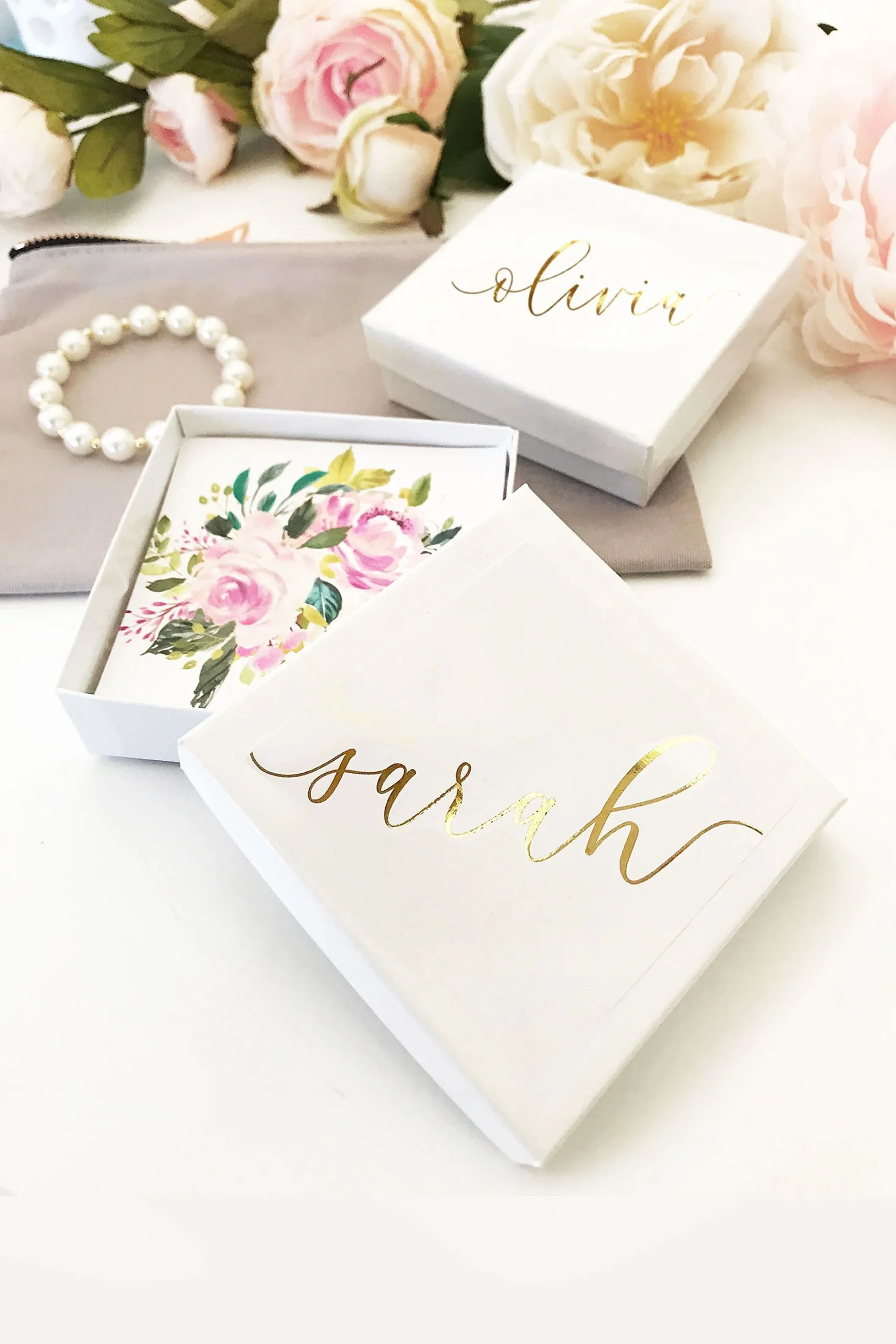 Personalized Jewelry Gift Box