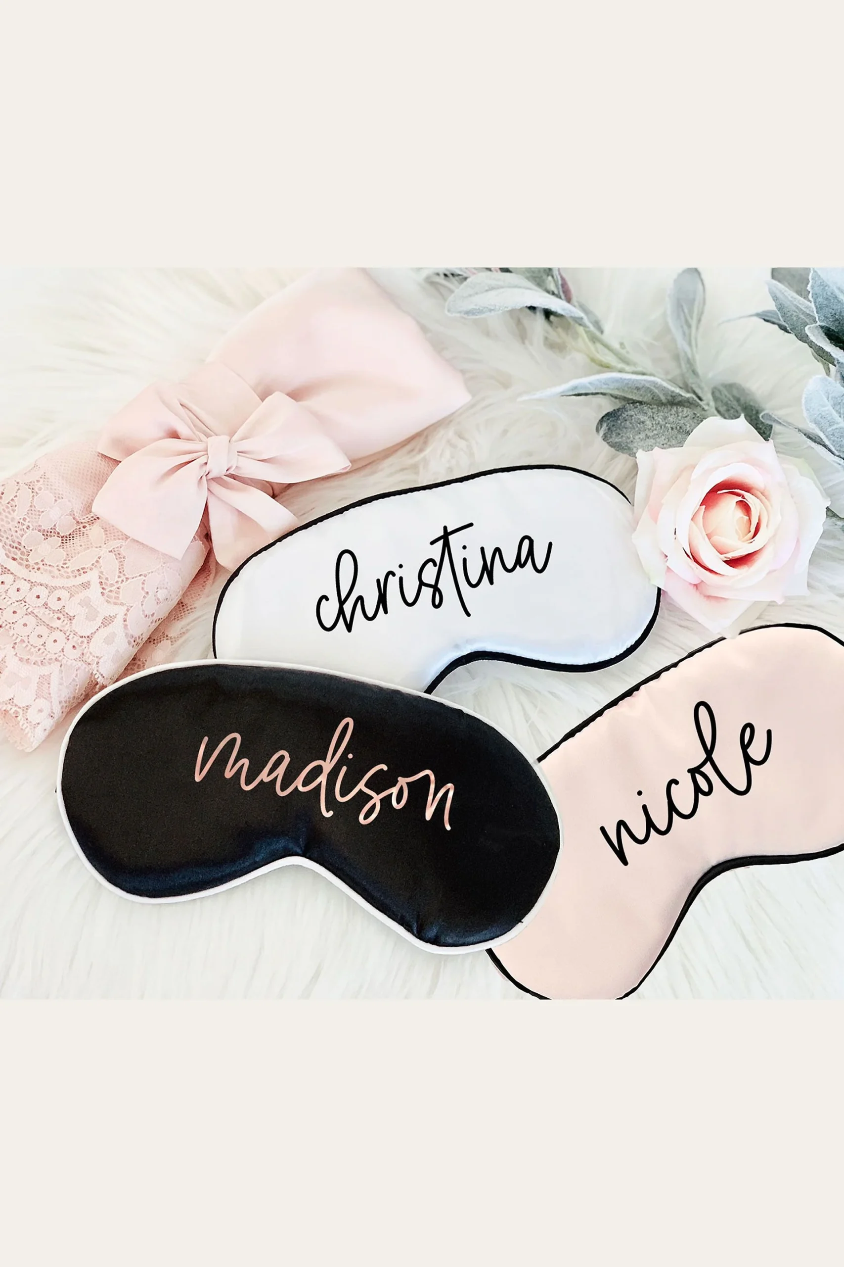 Personalized Satin Sleep Mask