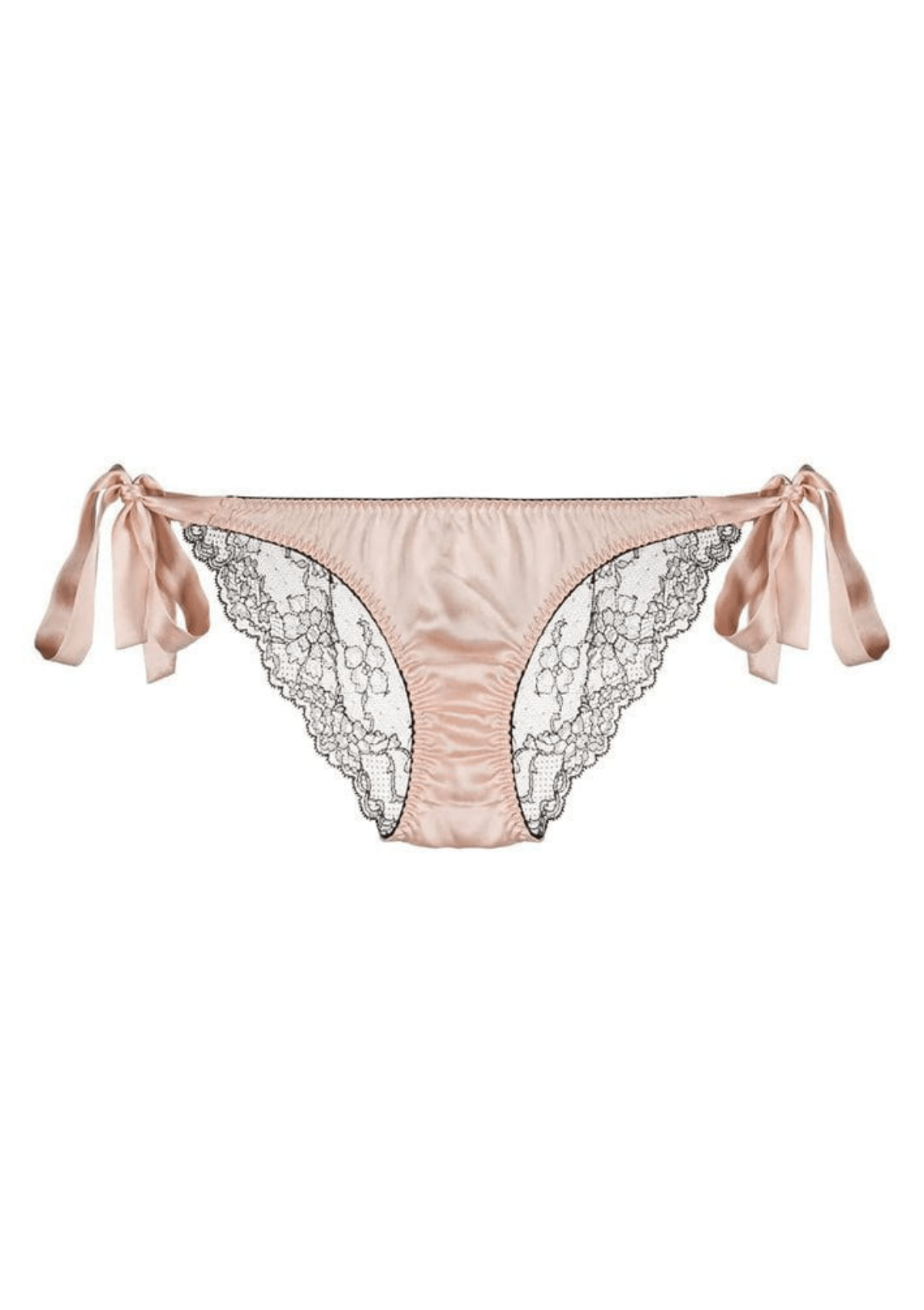Pink lace Tie-Side Knicker