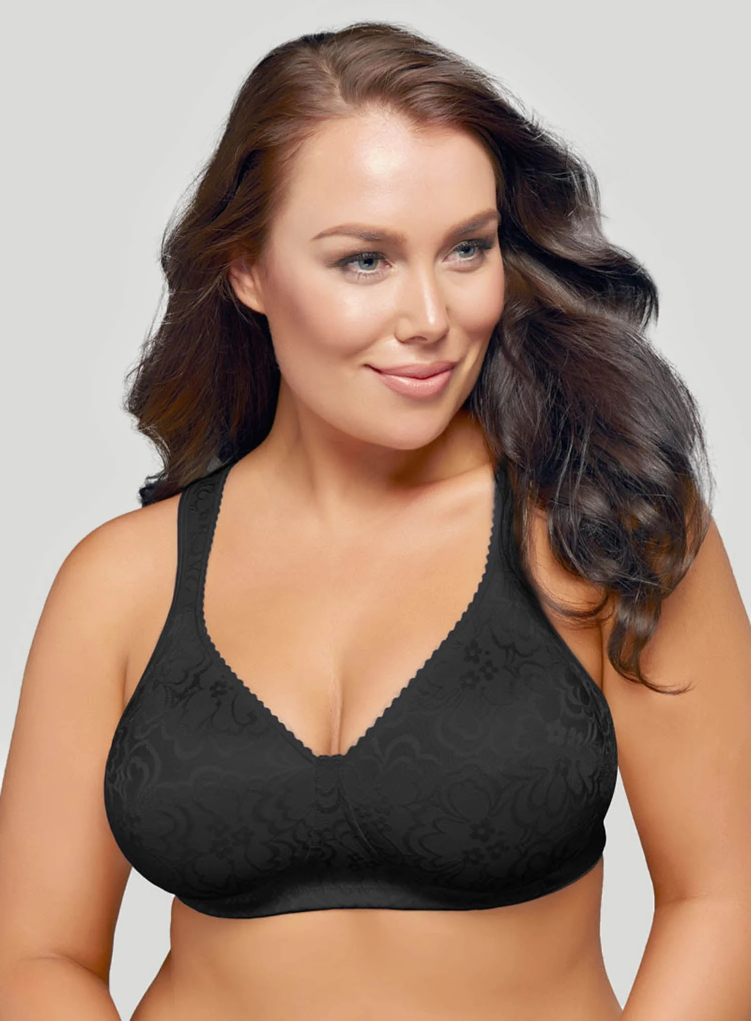 Playtex: Ultimate Lift And Support Wirefree Bra Black