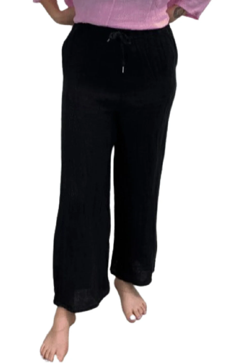Plum Loco 100% Linen Pants SE21250